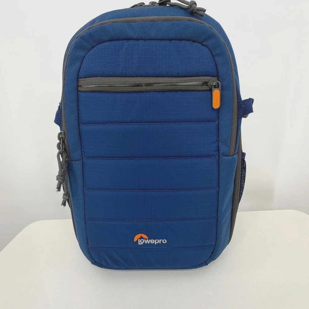 Lowepro Tahoe BP150 Camera Backpack  Blue Padded Storage Travel DSLR Photography